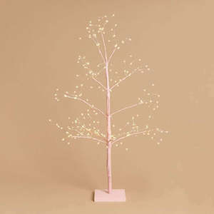 Arctic Christmas Birch Tree Pink