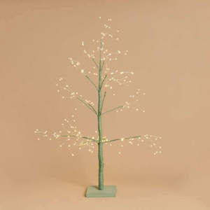 Arctic Christmas Birch Tree Green