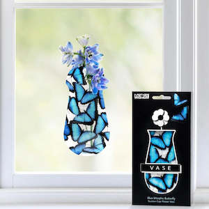 Modgy Suction Vase - Blue Morpho