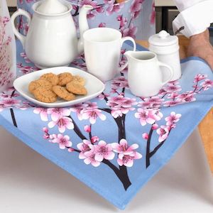 Modgy Tea Towel - Cherry Blossom