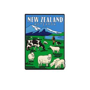 Internet only: Silicone NZ Farming Magnet