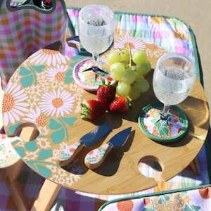 Foldable Picnic Table - Green Spring