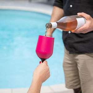 Huski Wine Tumbler 2.0 - Sorbet Raspberry