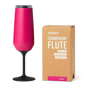 Huski Champagne Flute - Sorbet Raspberry