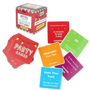 Christmas Trivia Challenge Party Games