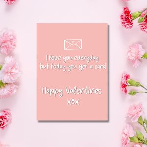 Valentine's Day Greeting Card - Get A Card