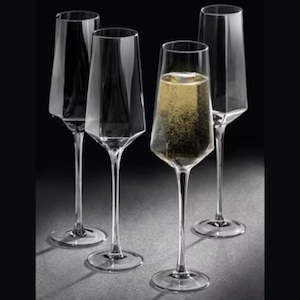 Internet only: Jaxon Clear 4pk Champagne Glass