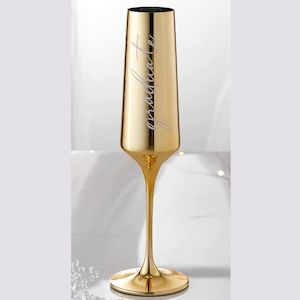 Internet only: Celebration Champagne Glass  - Graduate