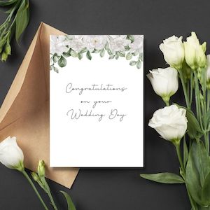 Greeting Card - Wedding Day