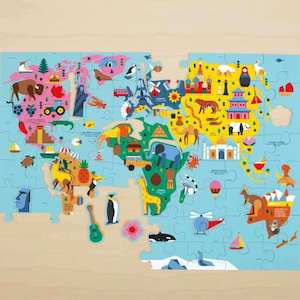 Internet only: Animals Of The World Puzzle