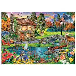 Trefl "6000" Puzzle - Cottage in the Mountains