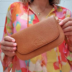 Hello Friday - Millie Clutch Wallet - Tan