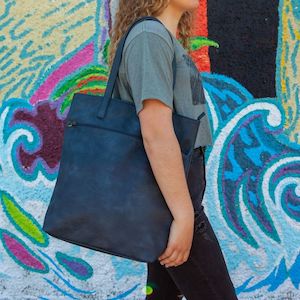 Internet only: Fendalton Tote Bag - Navy