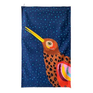 NZ Tea Towel - Bright & Bold Kiwi