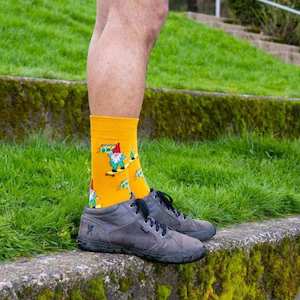 Sock It To Me - Men's Crew Socks - Gnarly Gnome