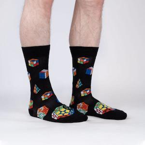 Sock It To Me Socks - Men's Crew - Puzzle Box