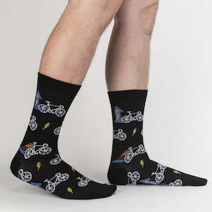 Internet only: Sock It To Me - Men's Crew - Fully Charged