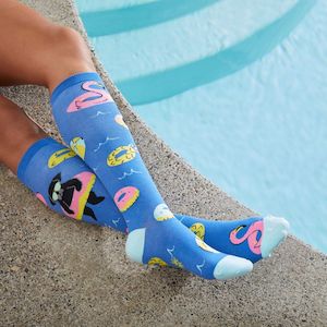 Sock It To Me - Knee High Socks - Summer Puggin'