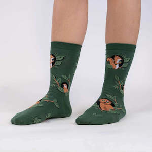 Sock It To Me Socks - Women's Crew - Woodland Watchers