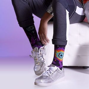 Sock It To Me - Women's Crew Socks - Helix Nebula