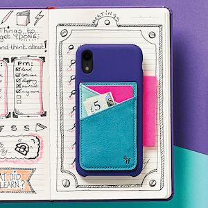 Internet only: Bookaroo Phone Pocket - Turquoise