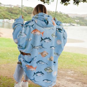 Adults Mega Hoodie - Fishing Club