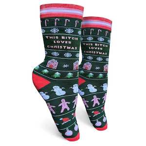 Loves Christmas Women's Socks