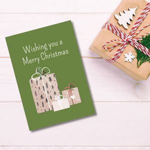 Christmas Greeting Card - Wishing You