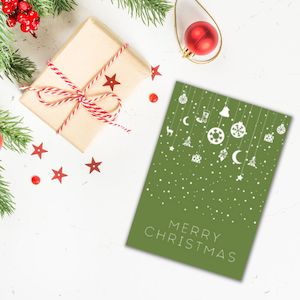 Christmas Greeting Card - Christmas Decorations