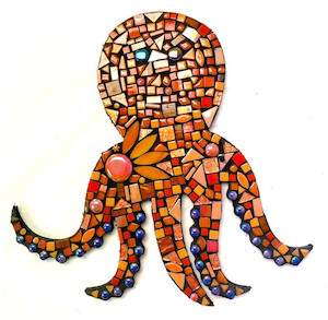 Octopus Kitset FUNKY GLASS ART