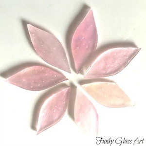 Stained Glass Small Petals Rosebud FUNKY GLASS ART