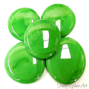 China, glassware and earthenware: XXL Glass Gems Green FUNKY GLASS ART