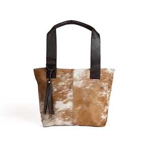 The Roam Away Cowhide Tote