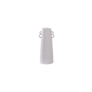 Furniture: Tanvi White Vase - Small