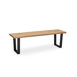 Furniture: Calia Medium Oak Bench - 1470