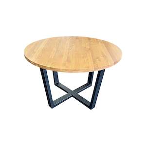 Calia Round Oak Dining Table - 120cm Diameter