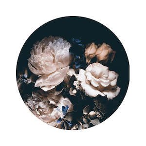 Wall Art - Isodore Floral Round