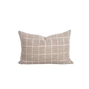 Cushion - Johnson With Feather Inner - Taupe