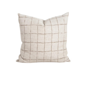 Cushion - Harrison With Feather Inner - Taupe