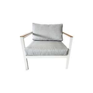 Copenhagen Outdoor Lounge Chair - White