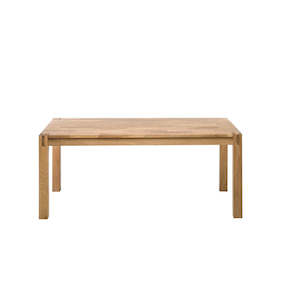 Furniture: Modena 90x140cm Dining Table - Solid Oak Timber - Natural Oil