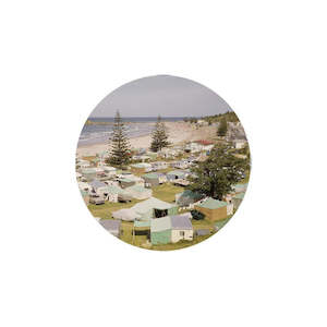 Art Spot - Retro Camping Mt Maunganui - Medium 300mm