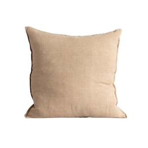 Cushion - Cassia With Feather Inner - Toasted Coconut