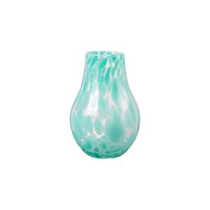 Broste Ada Vase - Spot - Lt Turquoise - Small