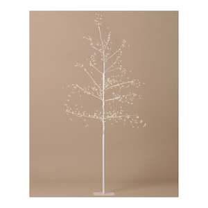 Furniture: 210cm White Arctic Birch Seed Light Tree