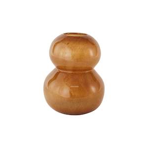 Lasi Vase - Amber - Large