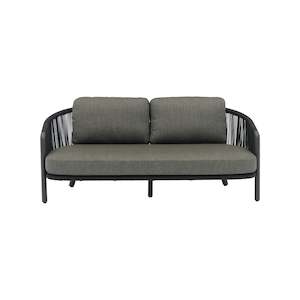 Orua Outdoor 2-Seater Sofa - Charcoal