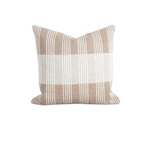 Indoor/Outdoor Cushion - Waverly - Almond - Made from 100% Recycled PET