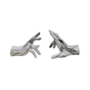 Marble Hands Pair