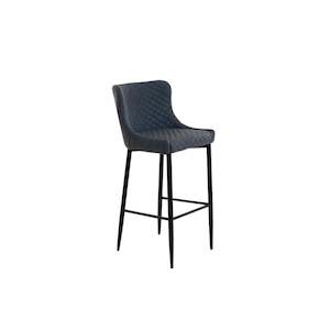 Ottowa Counter Stool - Grey Velvet